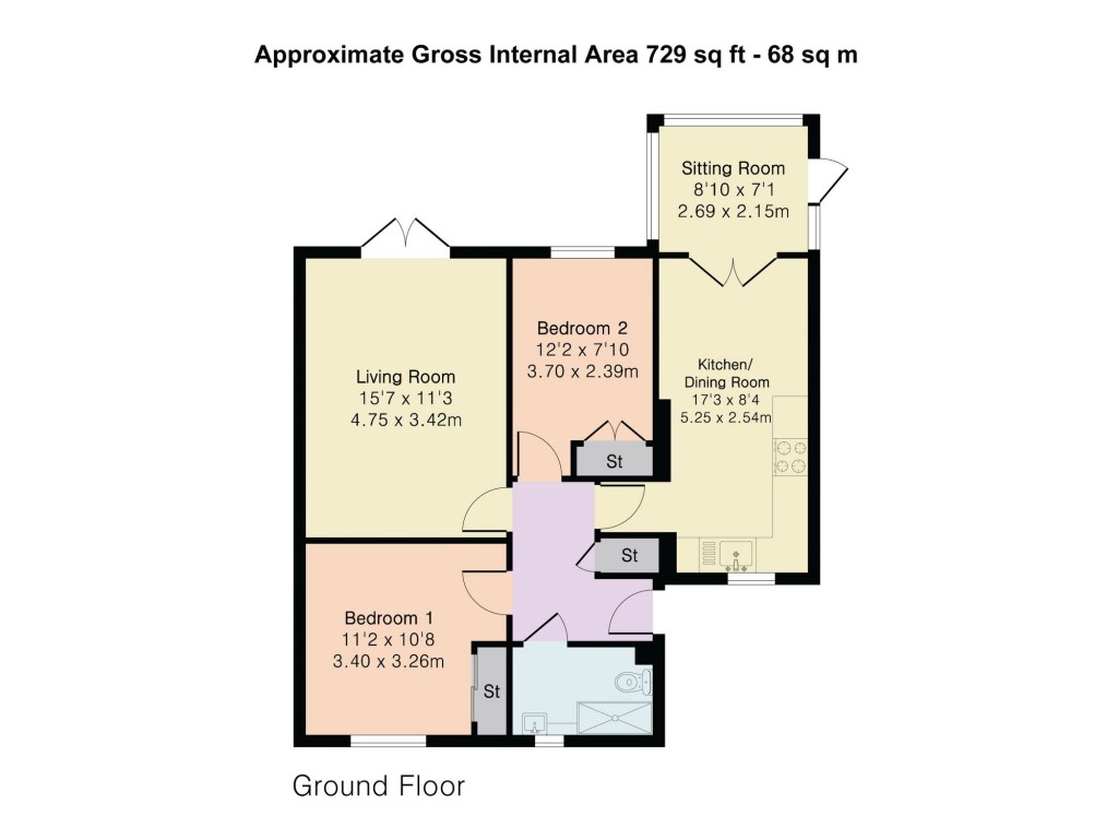 Floorplans For Orchard Walk, Watlington, OX49