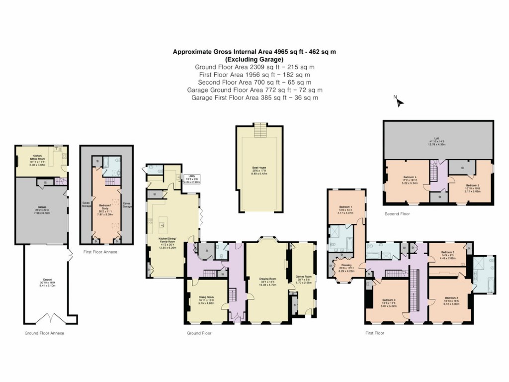 Floorplans For Preston Crowmarsh, Wallingford, OX10