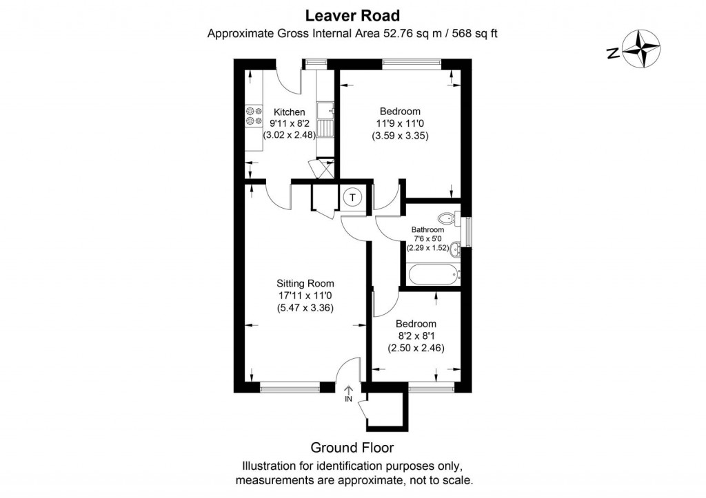 Floorplans For Leaver Road, Henley-On-Thames