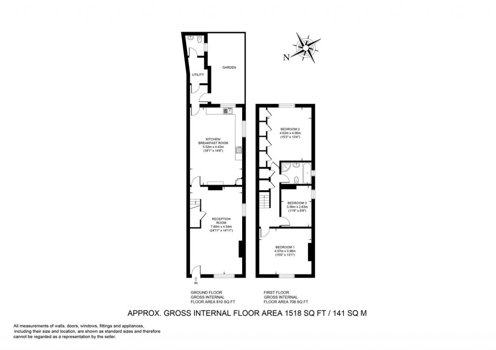 Floorplans For Shirburn Street, Watlington