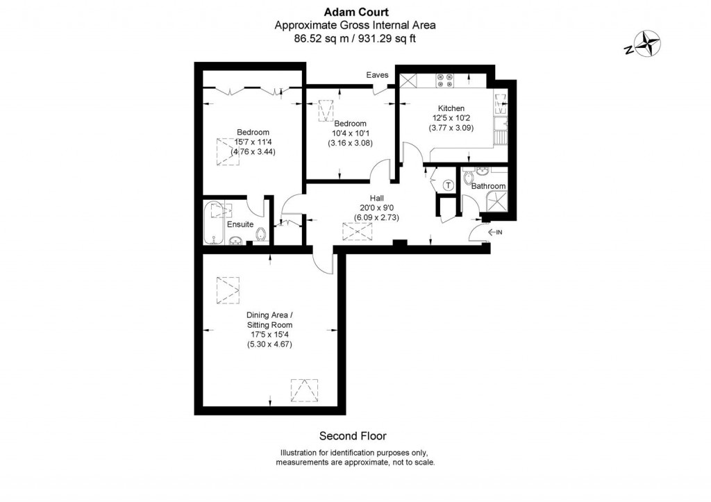 Floorplans For Adam Court, Henley-On-Thames