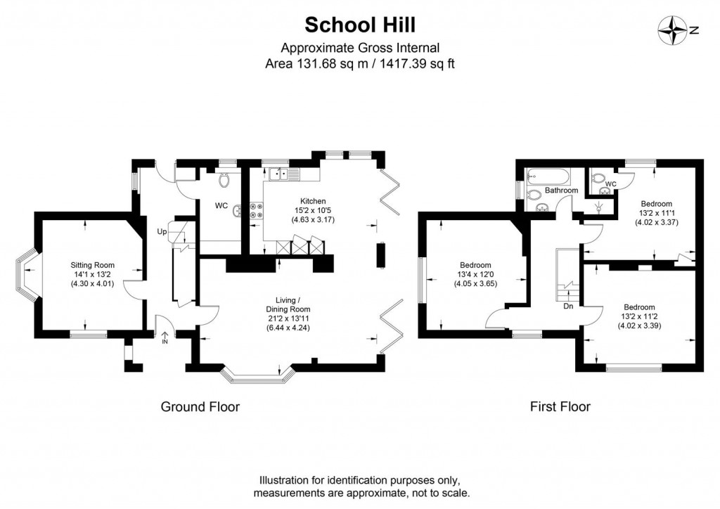 Floorplans For School Hill, Wargrave, Reading