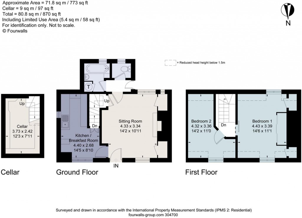 Floorplans For Turville, Henley-On-Thames