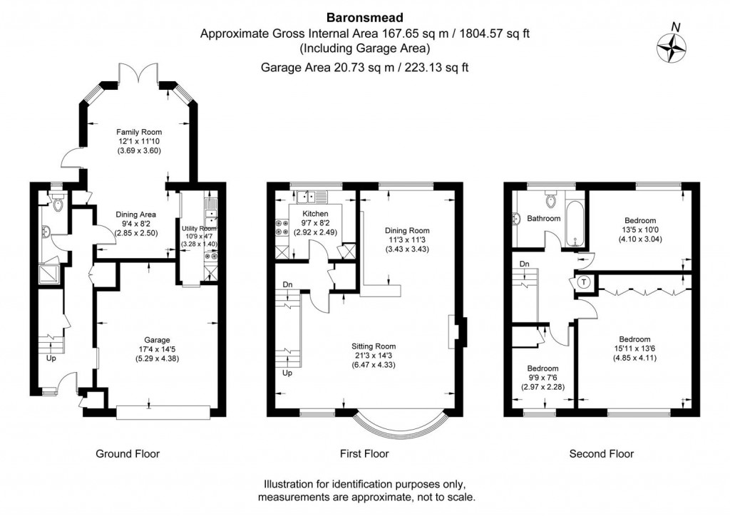 Floorplans For Baronsmead, Henley-On-Thames
