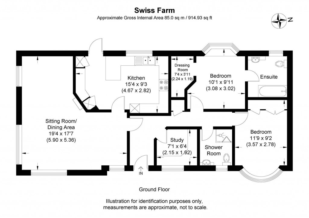 Floorplans For Marlow Road, Henley-On-Thames