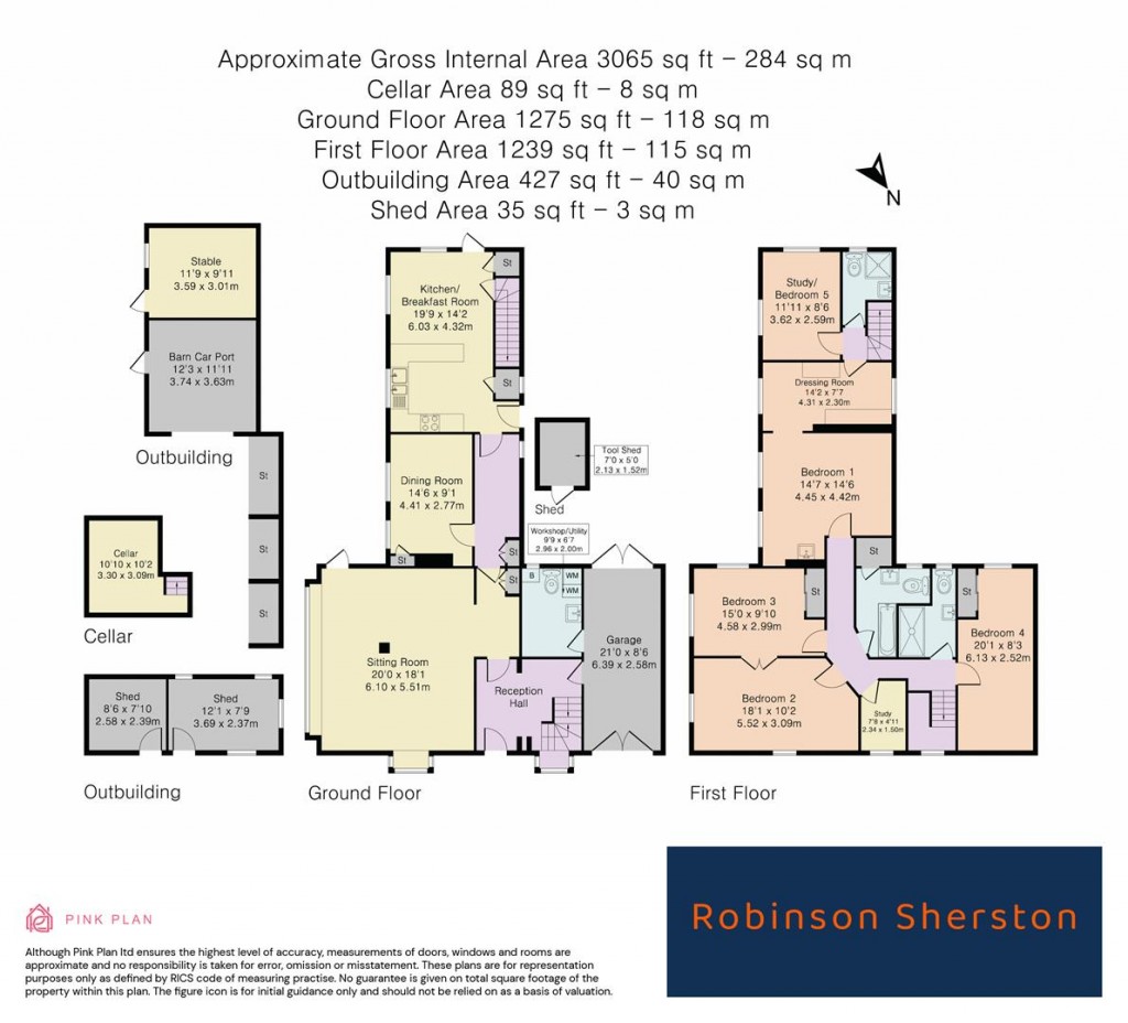 Floorplans For Ibstone, Buckinghamshire