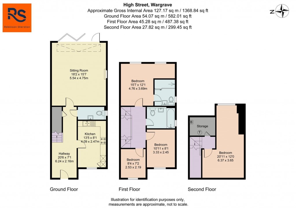 Floorplans For 27 High Street, Wargrave