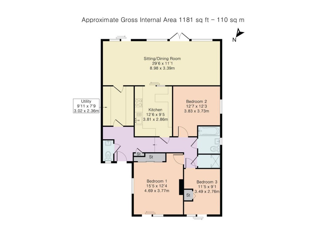 Floorplans For Shirburn Road, Watlington