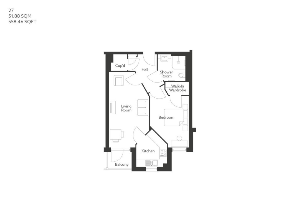 Floorplans For Albert Court, Henley-on-Thames
