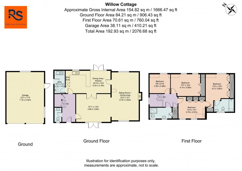 Floorplans For Ibstone, High Wycombe