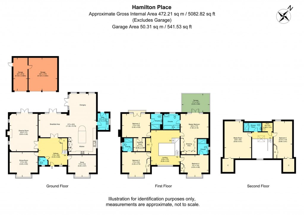 Floorplans For Hamilton Place, Checkendon, Reading