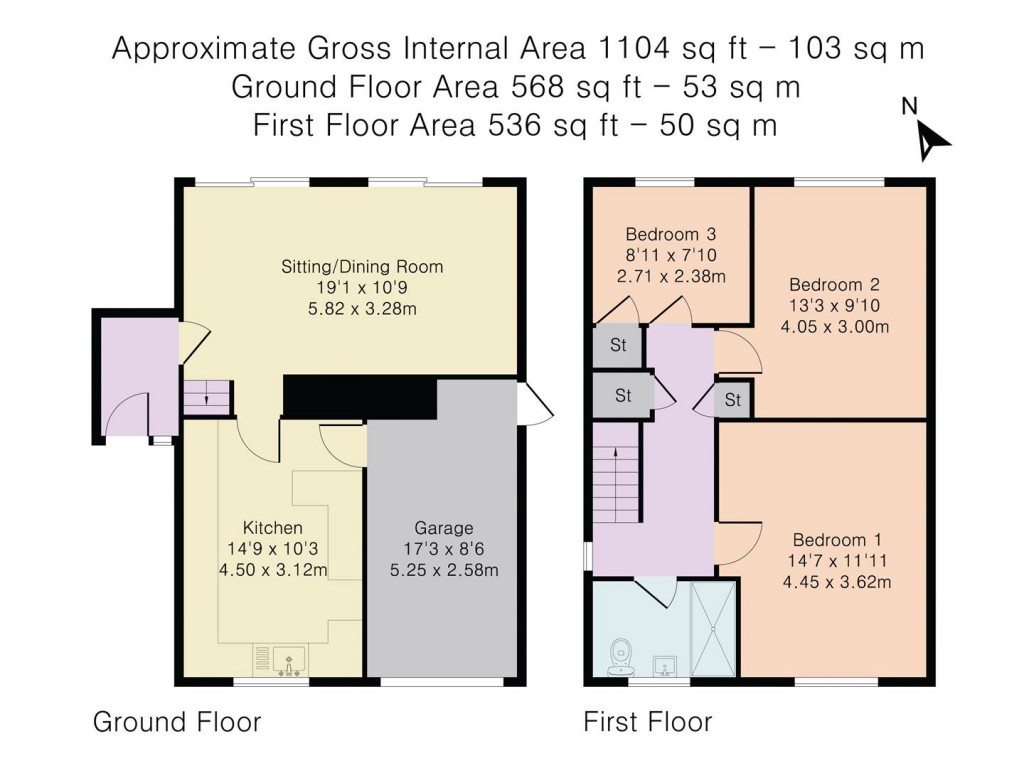 Floorplans For Brinkinfield Road, Oxford