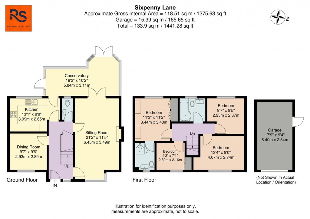 Floorplans For Sixpenny Lane, Oxford