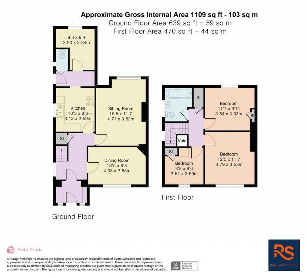 Floorplans For Spring Lane, Watlington