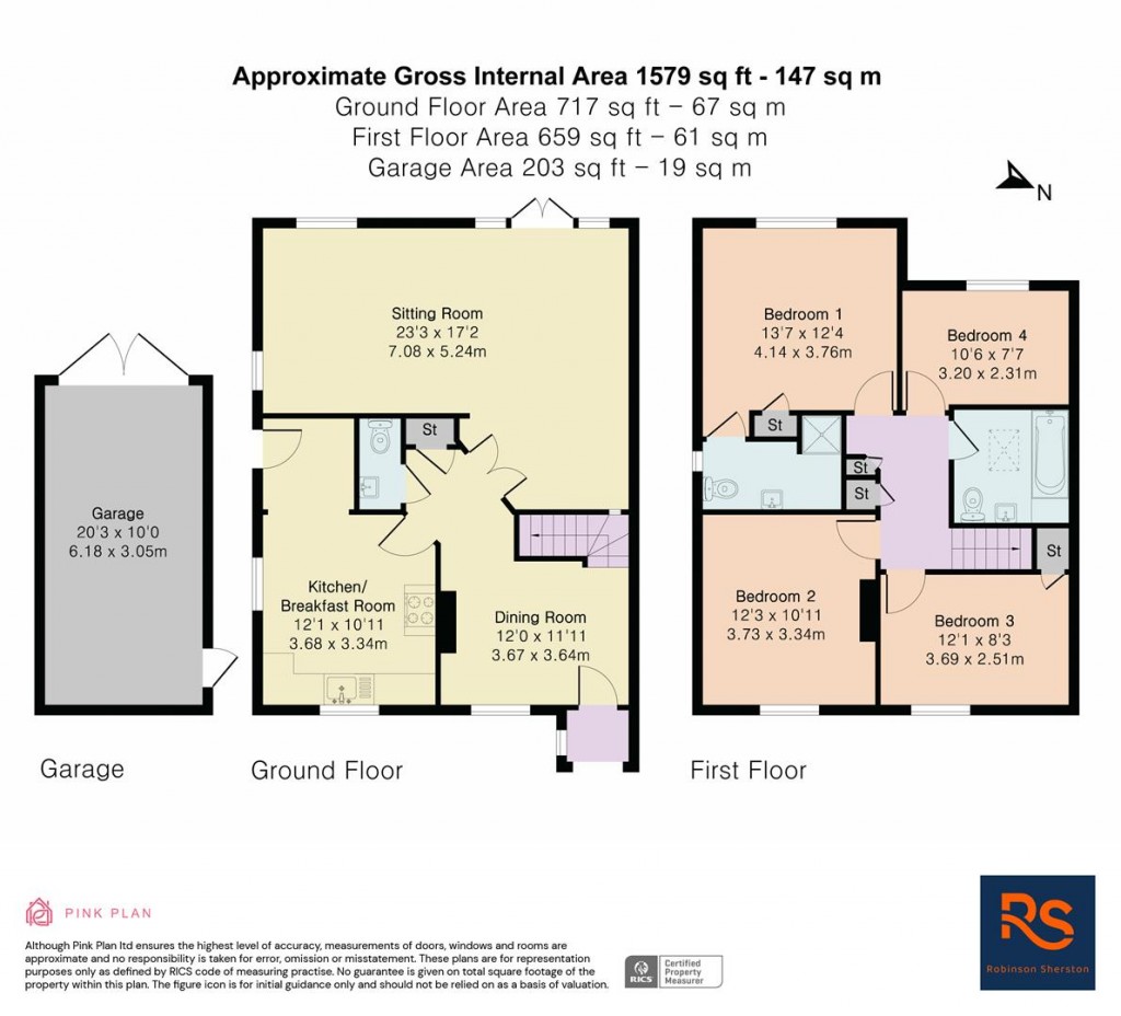Floorplans For Howe Hill, Watlington