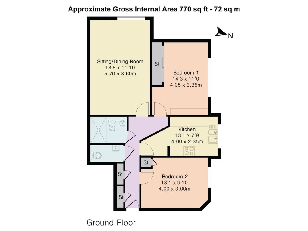 Floorplans For Victoria Court, Henley-On-Thames