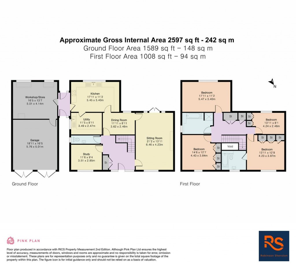 Floorplans For Spring Lane, Watlington