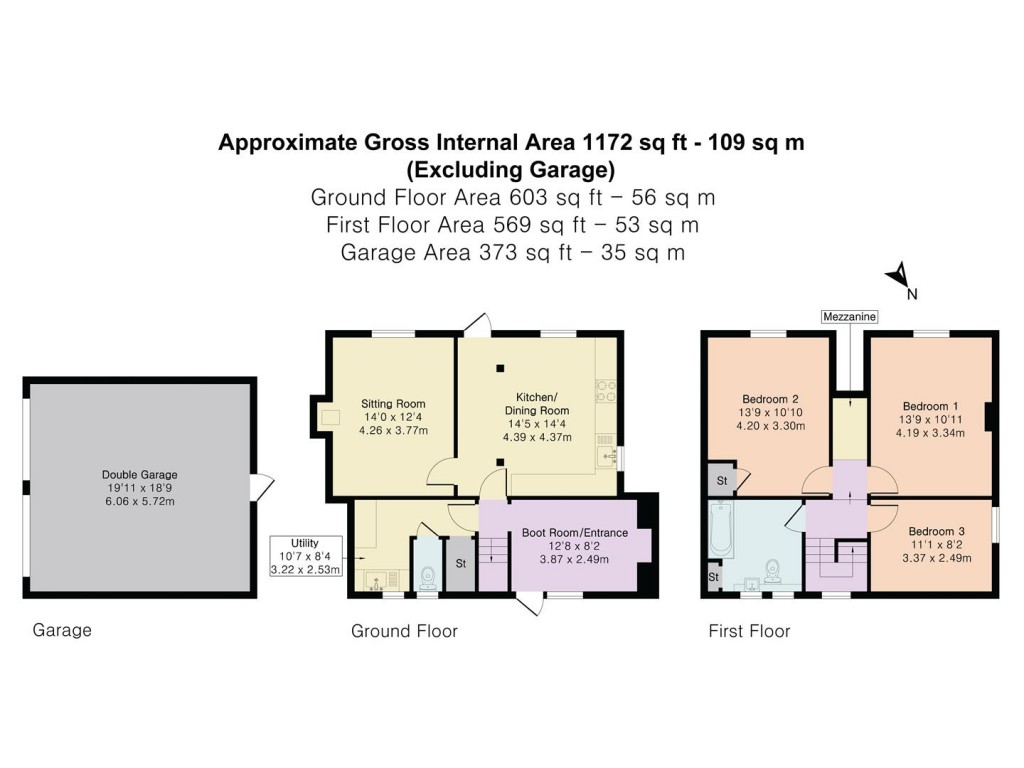 Floorplans For Park Corner, Nettlebed, Henley-On-Thames