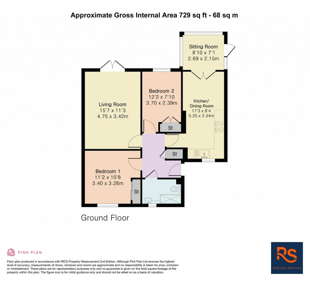 Floorplans For Orchard Walk, Watlington