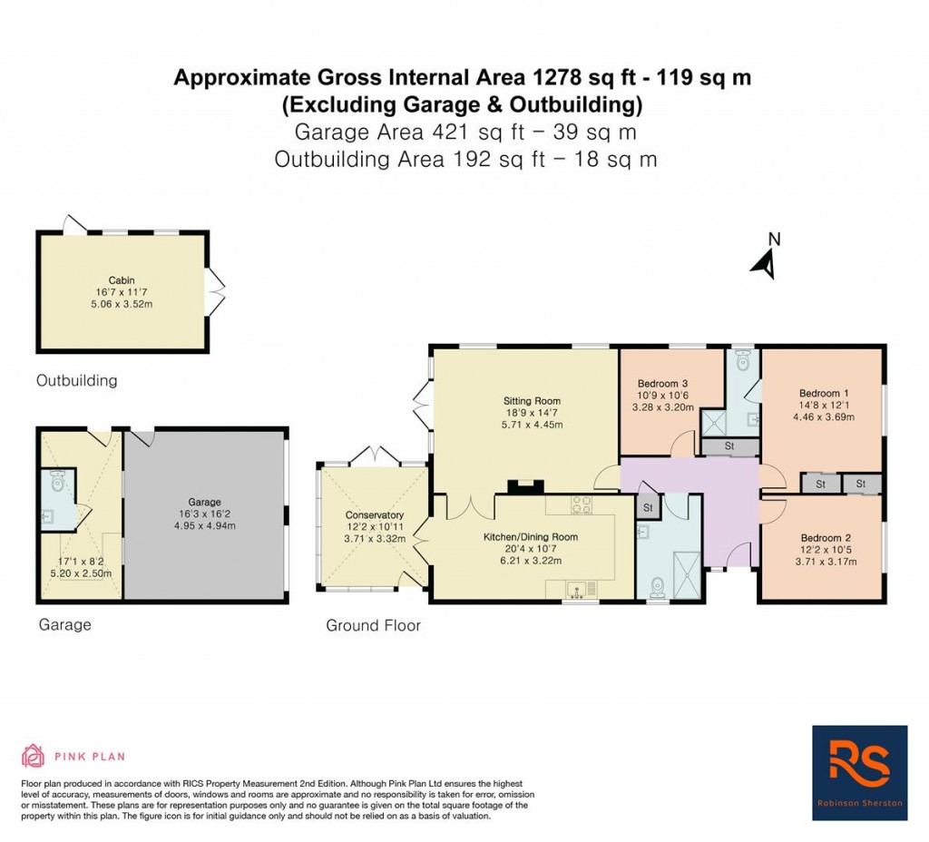 Floorplans For Hill Road, Lewknor