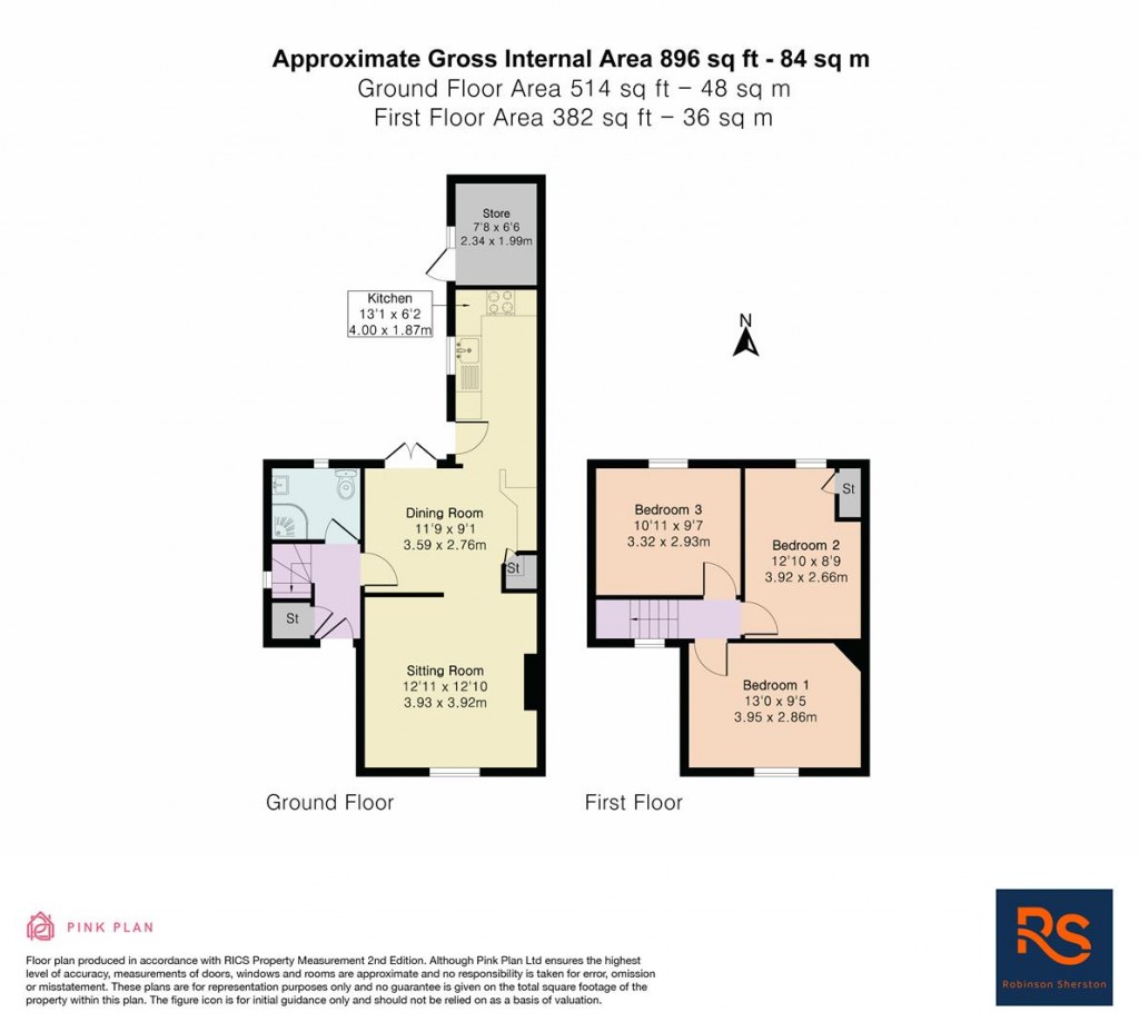 Floorplans For Cuxham, Watlington