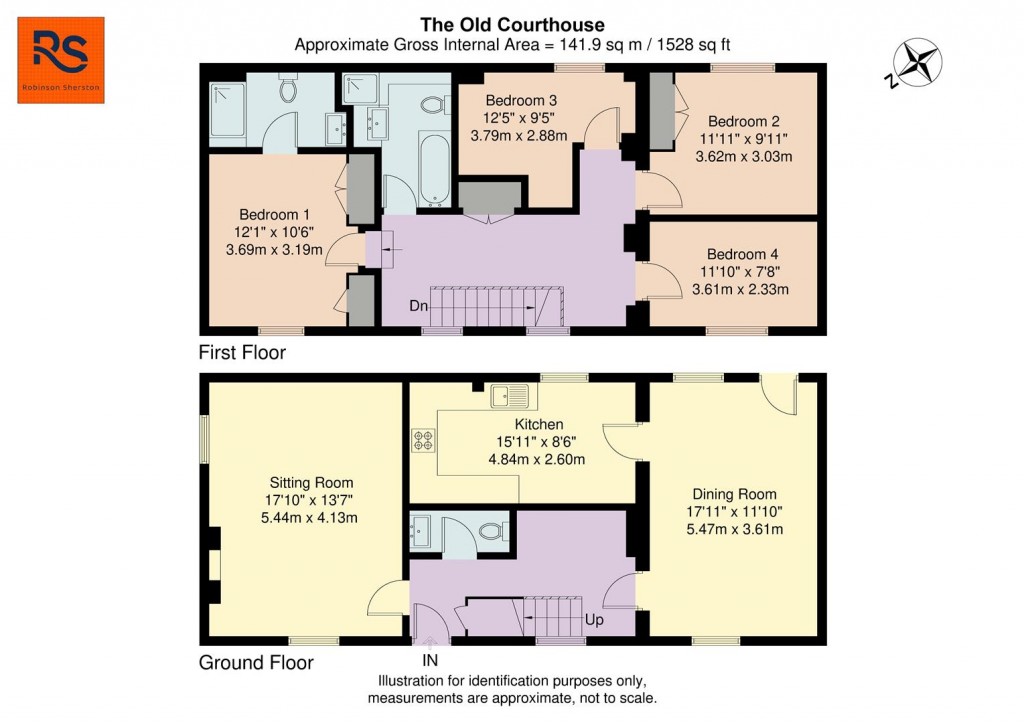 Floorplans For Couching Street, Watlington