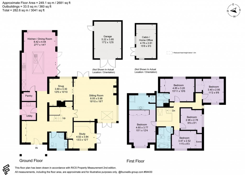 Floorplans For Wootton Road, Henley-On-Thames