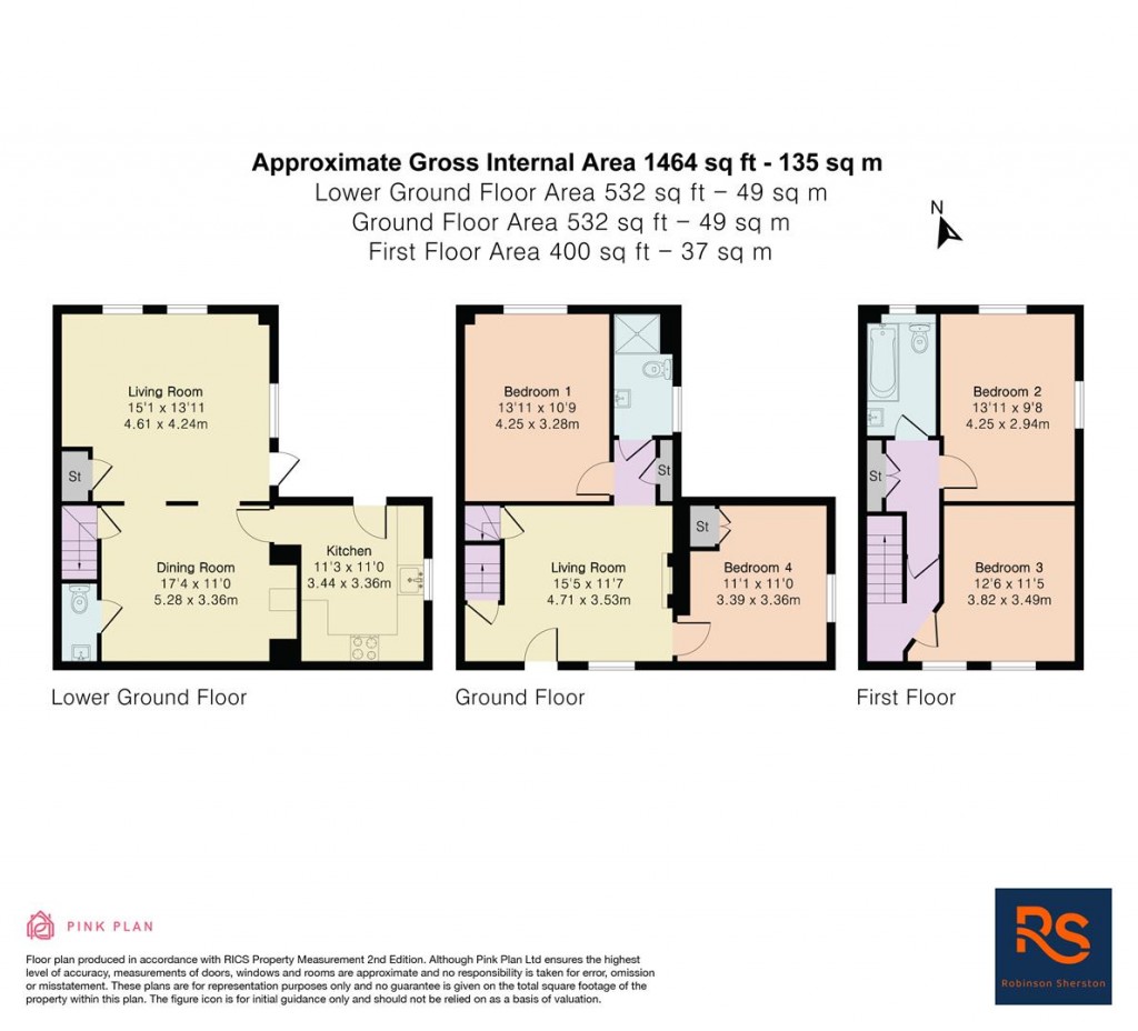 Floorplans For Pishill, Henley-on-Thames