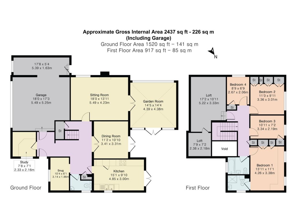 Floorplans For Stonor, Henley-On-Thames
