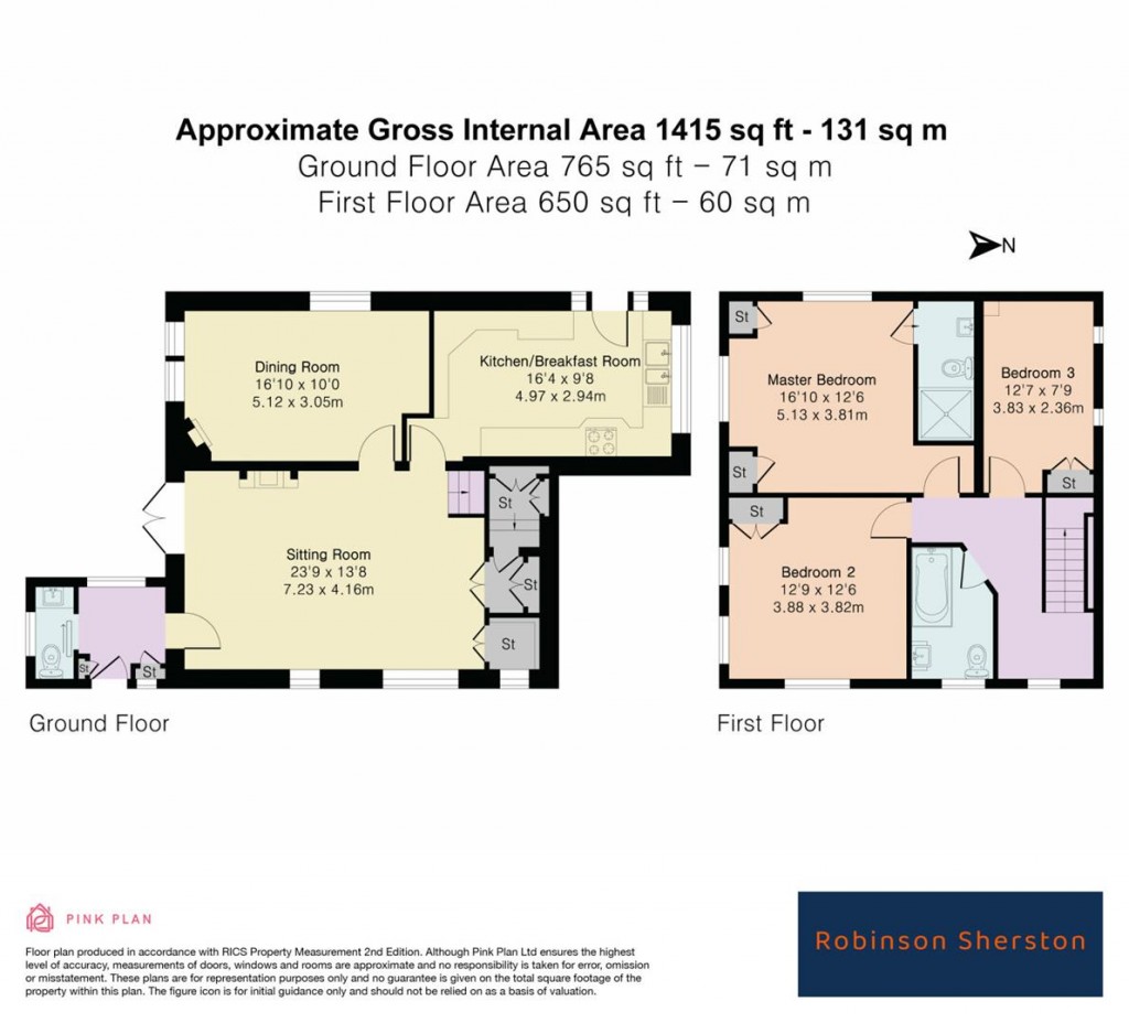 Floorplans For Wharfe Lane, Henley-On-Thames