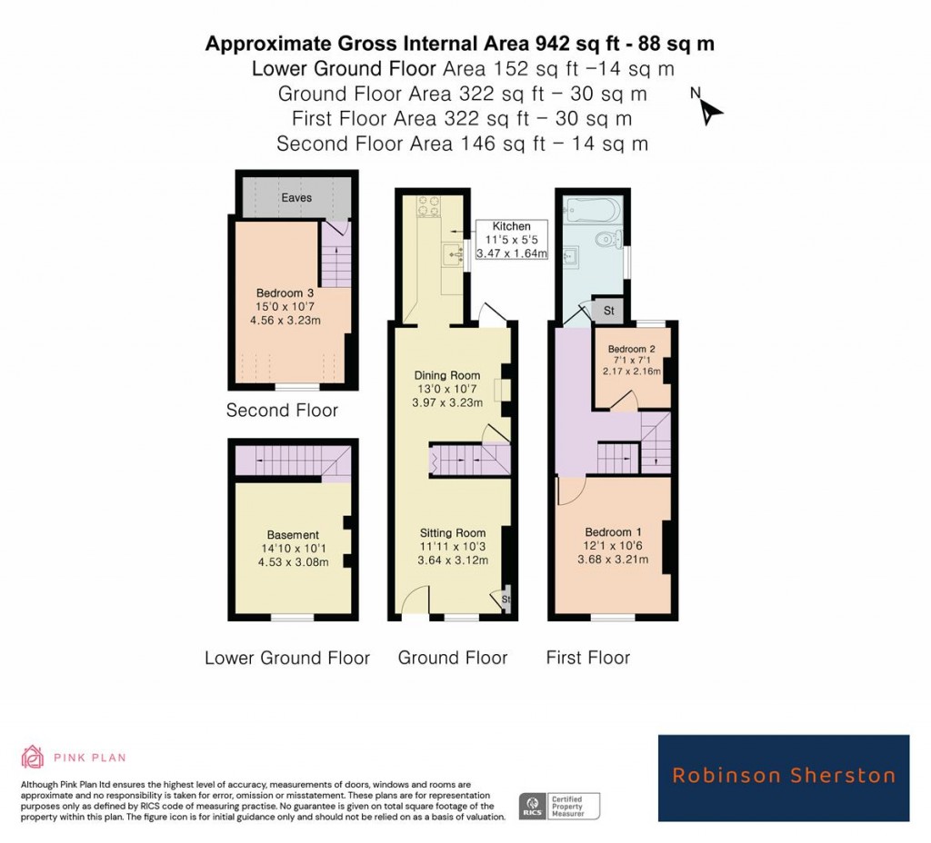 Floorplans For Reading Road, Henley-On-Thames
