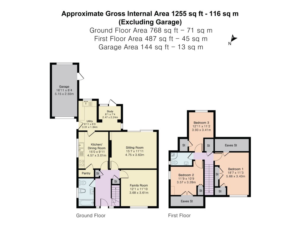 Floorplans For Brookside, Watlington, OX49