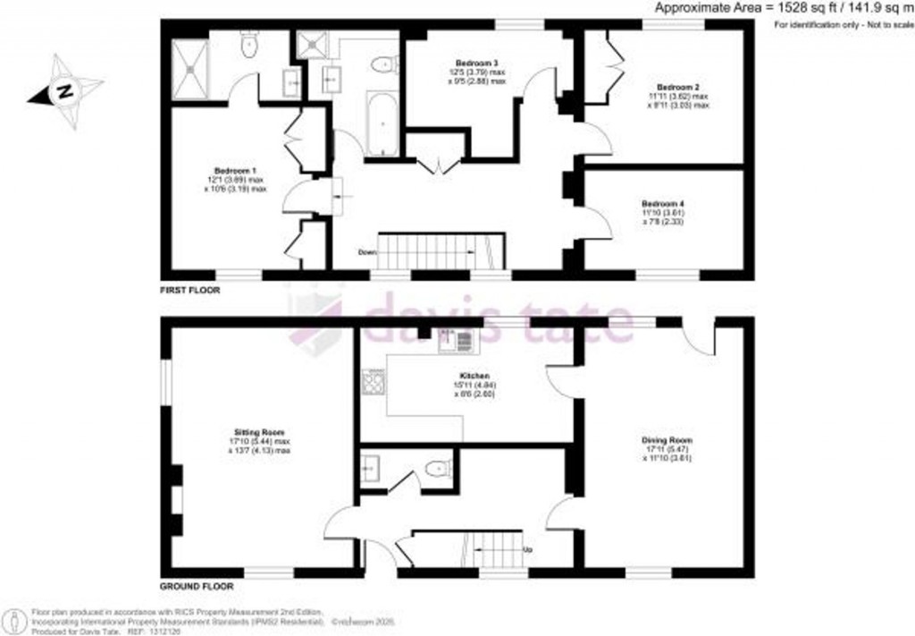 Floorplans For Couching Street, Watlington, OX49
