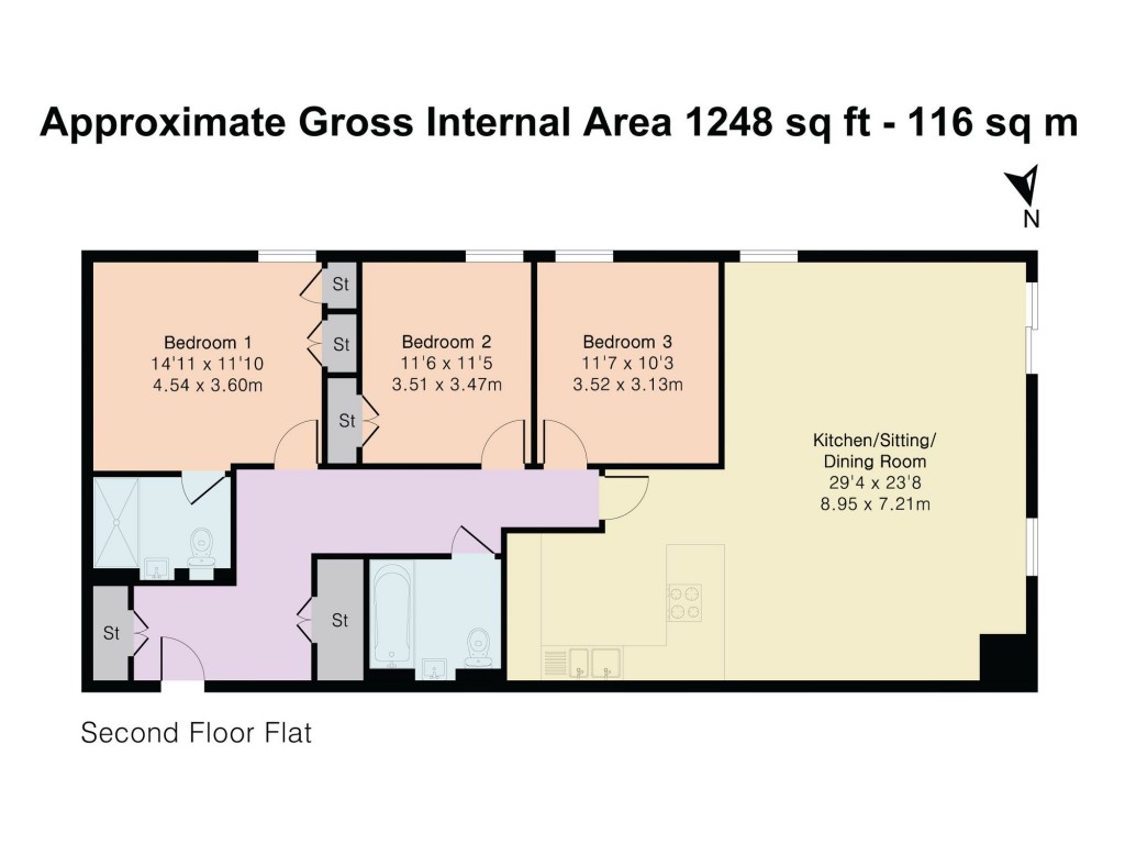 Floorplans For Gardiner Place, Henley-On-Thames, RG9