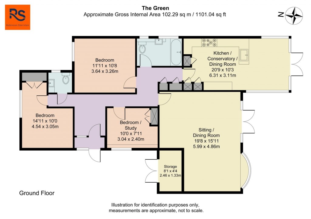 Floorplans For The Green, Middle Assendon, RG9