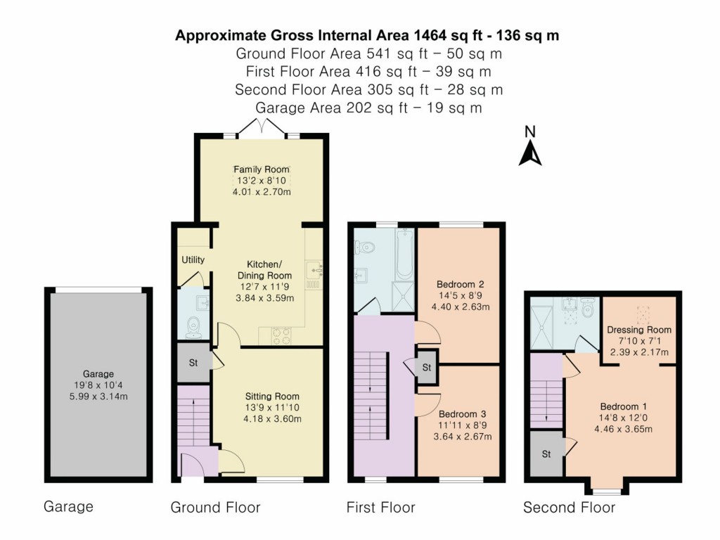 Floorplans For Asgard Green, Watlington, OX49