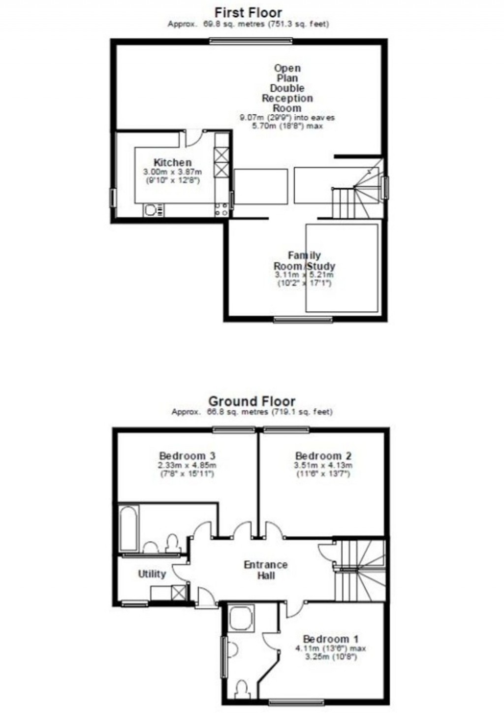 Floorplans For Dashwood Court, Aston Rowant, OX49