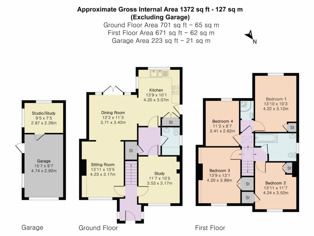 Floorplans For Coronation Road, Littlewick Green, SL6