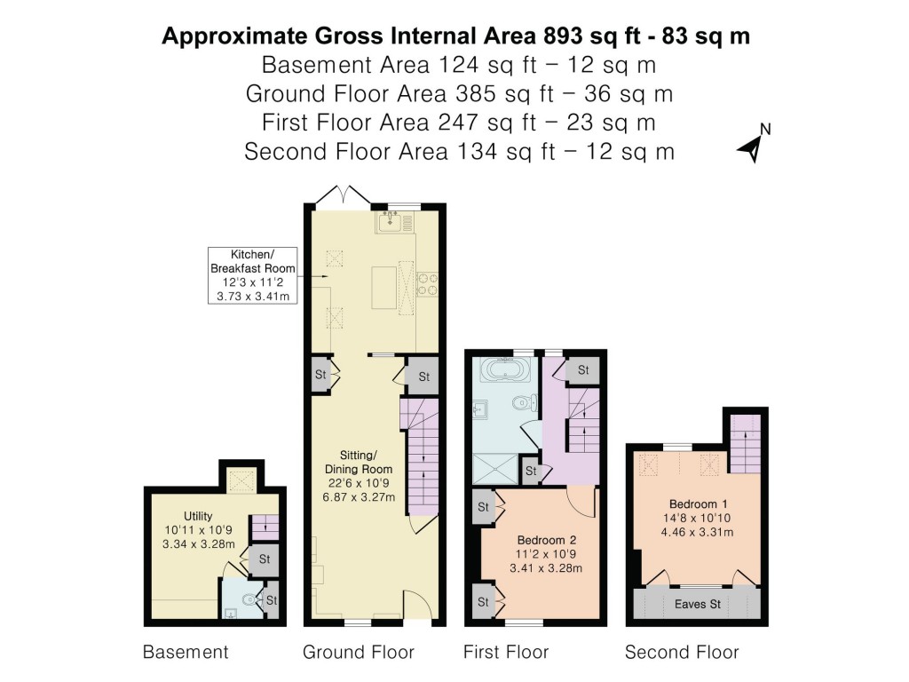 Floorplans For Greys Hill, Henley-On-Thames, RG9