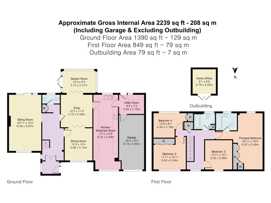 Floorplans For Blandy Road, Henley-On-Thames, RG9