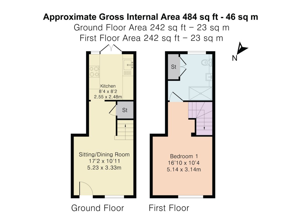 Floorplans For Shirburn Street, Watlington, OX49