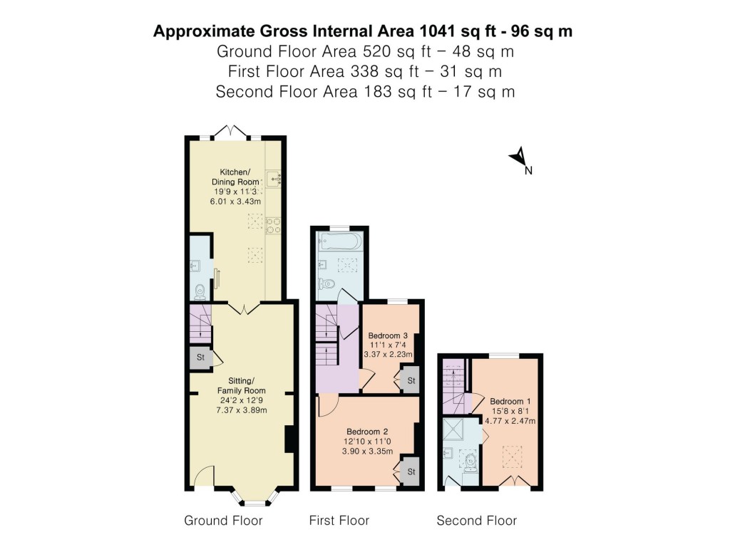 Floorplans For Kings Road, Henley-On-Thames, RG9