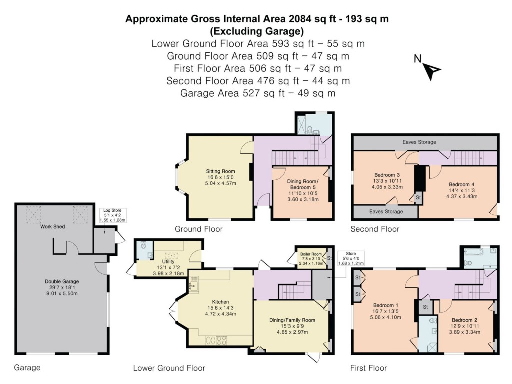 Floorplans For Fairmile, Henley-On-Thames, RG9