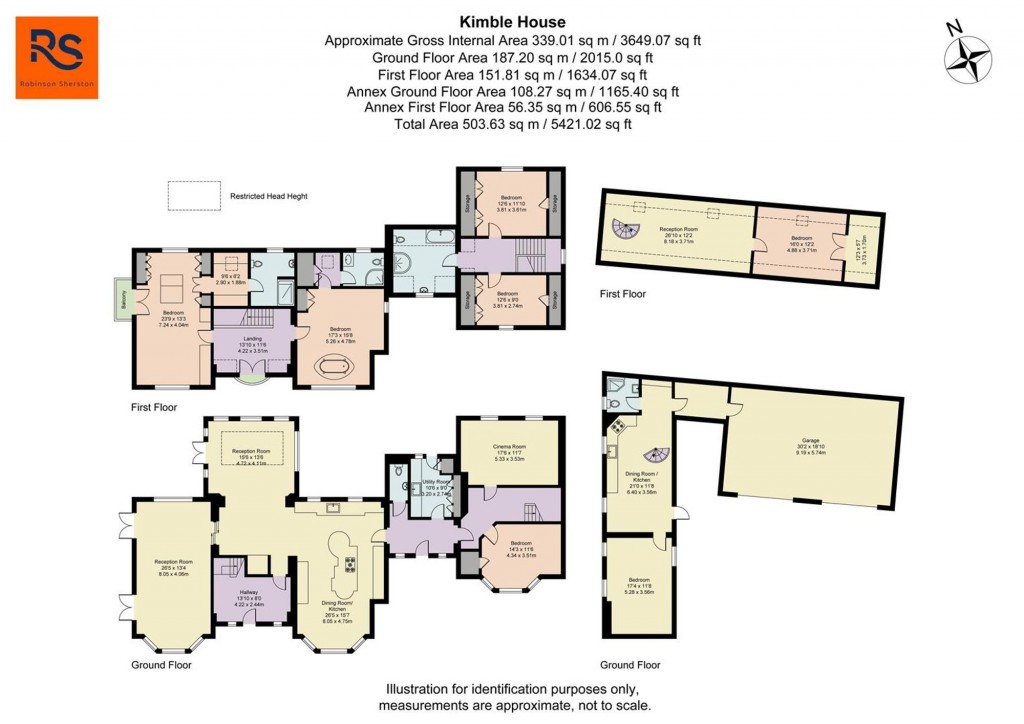 Floorplans For Southend, Henley-On-Thames, RG9