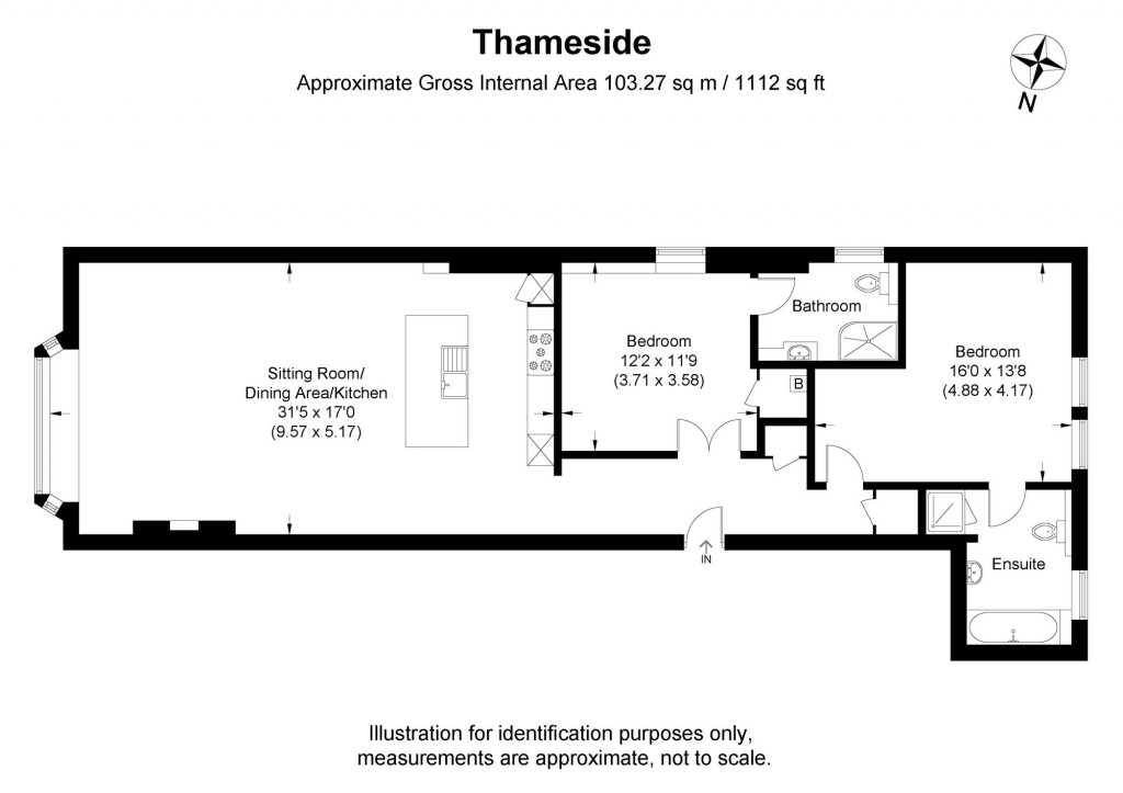 Floorplans For Thameside, Henley-On-Thames, RG9
