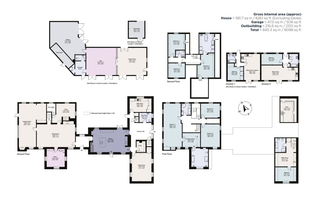 Floorplans For Newington, Wallingford, OX10