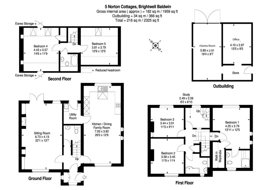 Floorplans For Brightwell Baldwin, Watlington, OX49