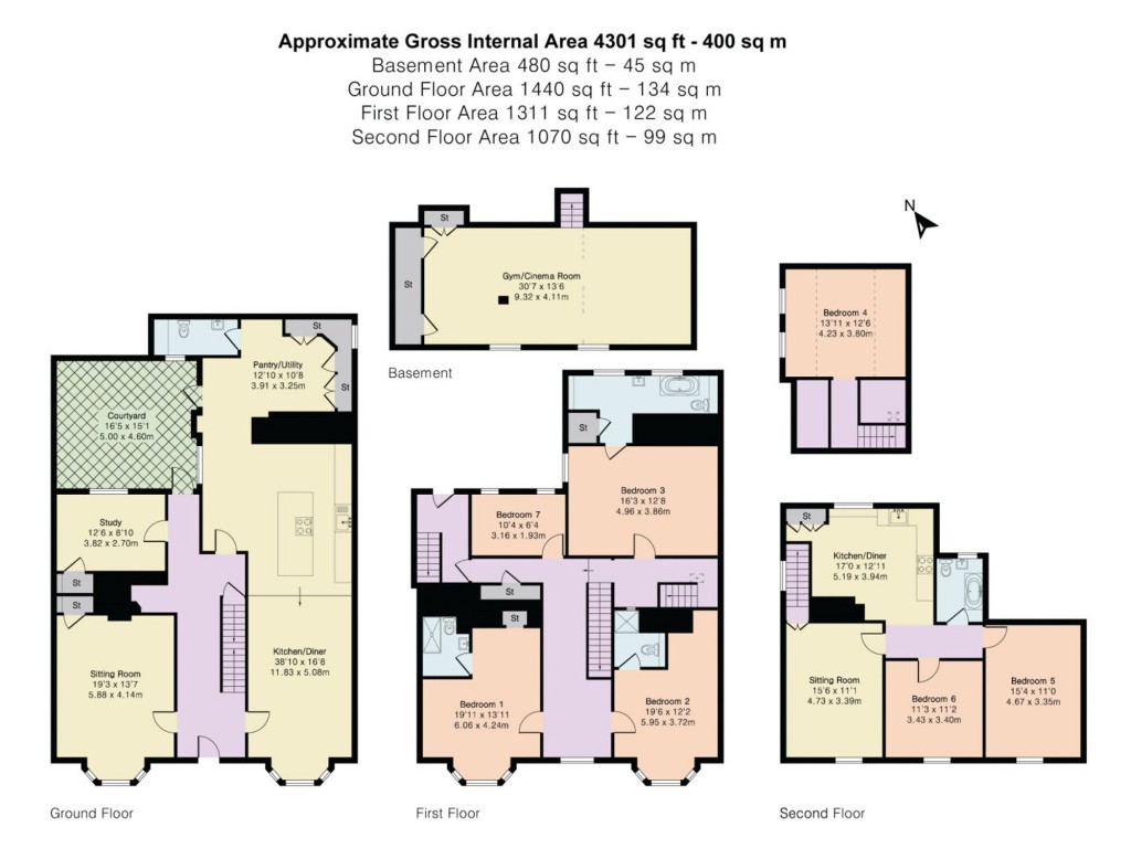 Floorplans For Northfield End, Henley-On-Thames, RG9