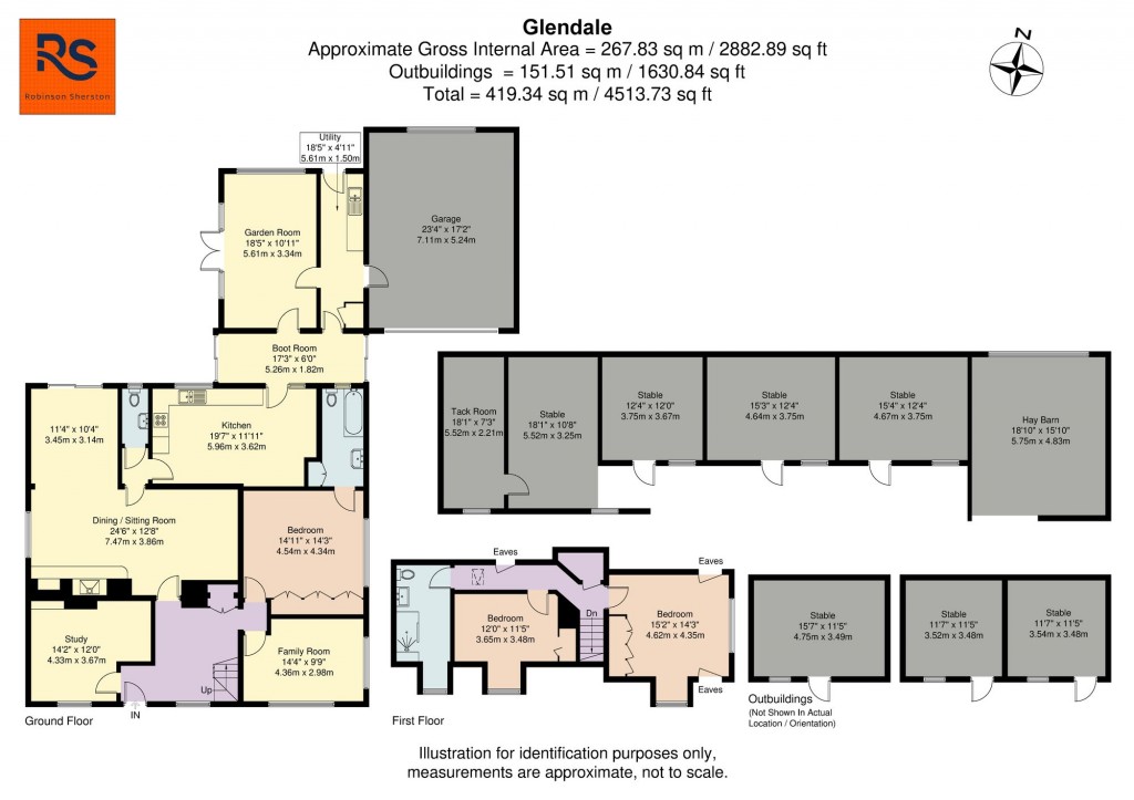 Floorplans For Northend, Henley-On-Thames, RG9