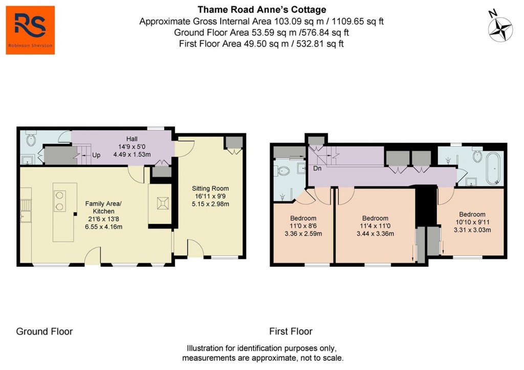 Floorplans For Thame Road, Warborough, OX10
